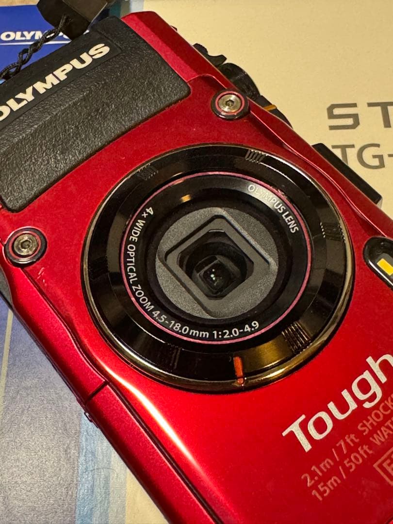 OLYMPUS STYLUS TG-4 Tough レッド
