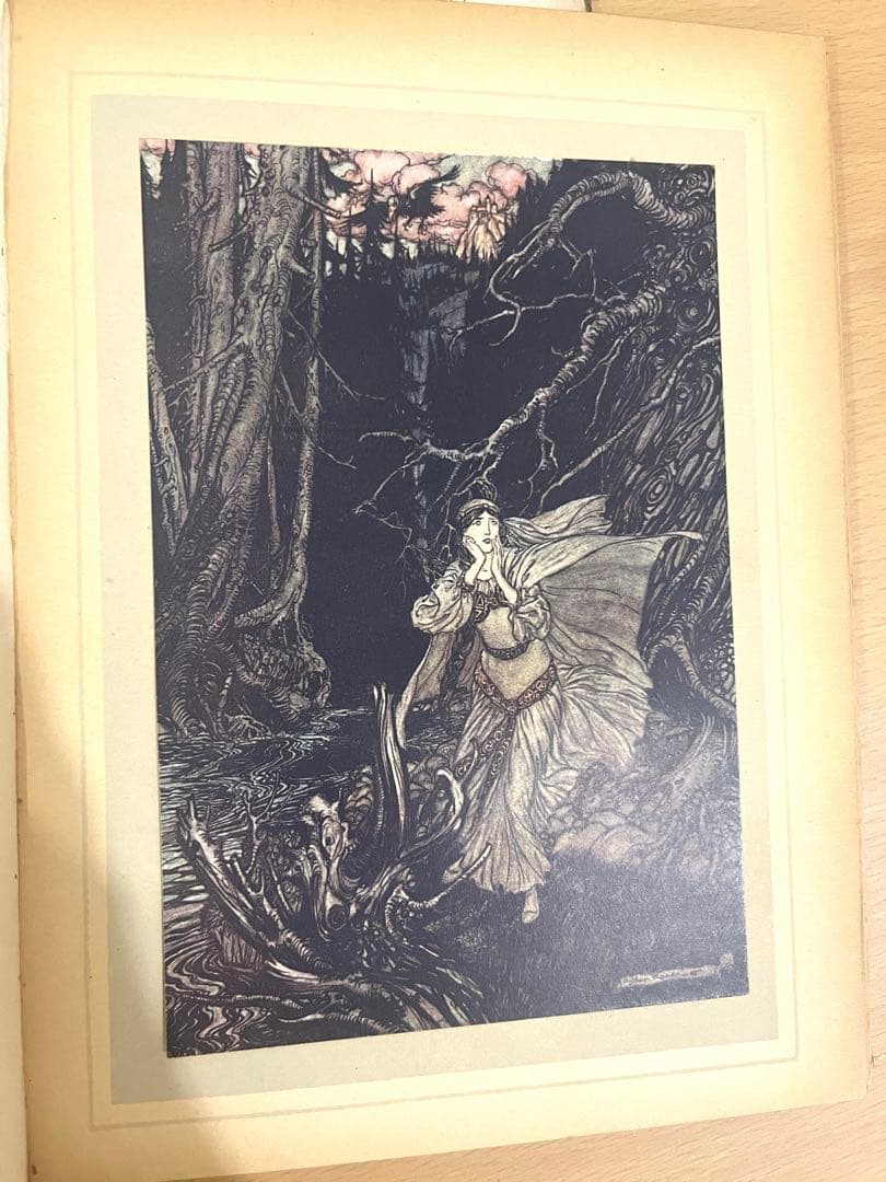 No.328 希少 アンティーク 洋書 古書　アーサー·ラッカム　ウンディーネ