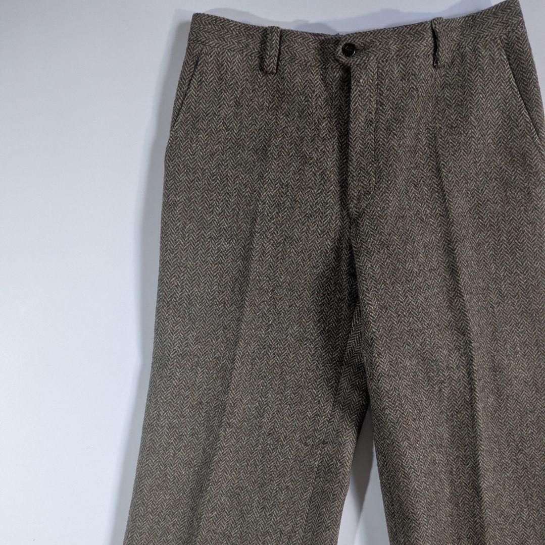 70s フランス製 Pierre Cardin ツイード スラックス フレア