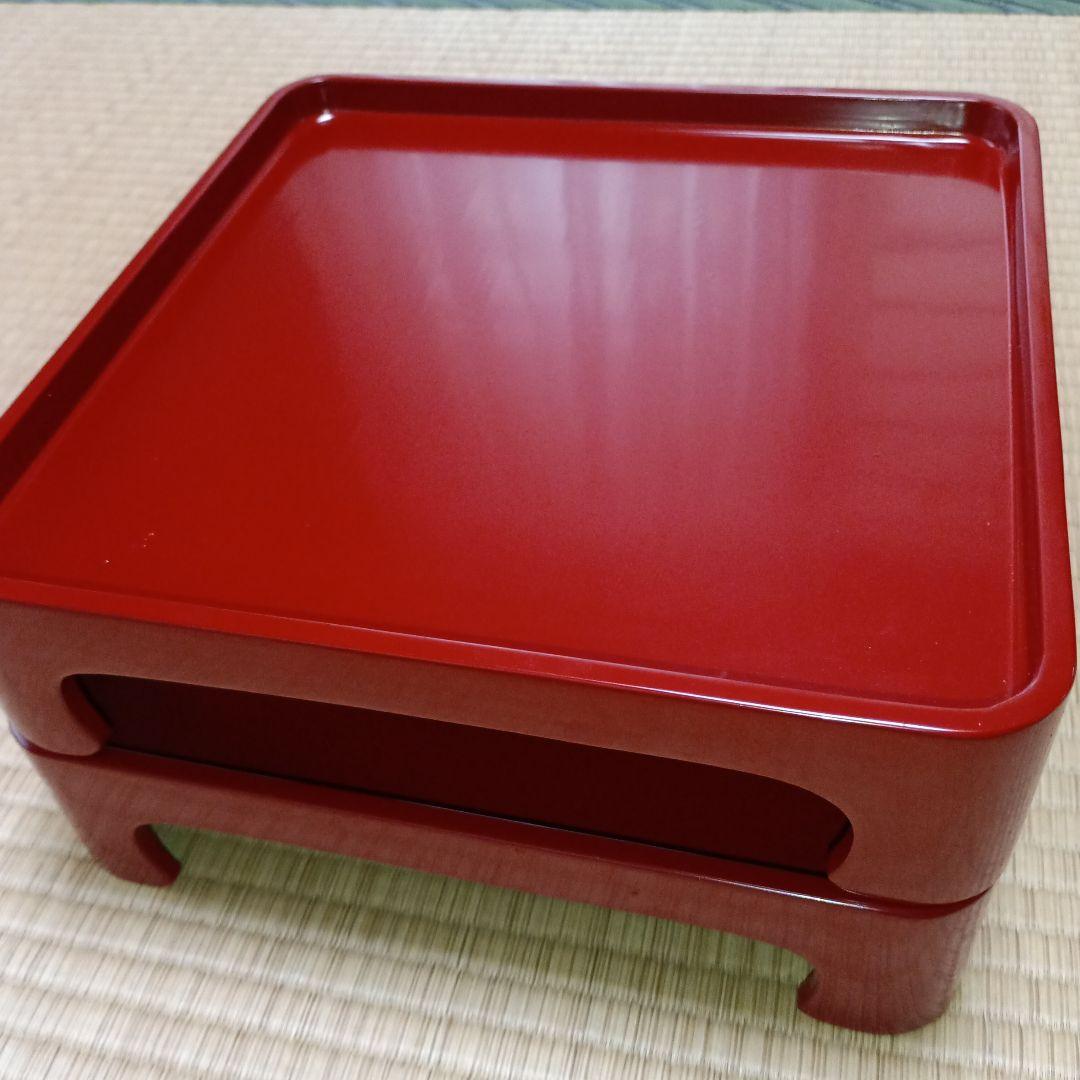 新潟漆器お膳 新品未使用2枚