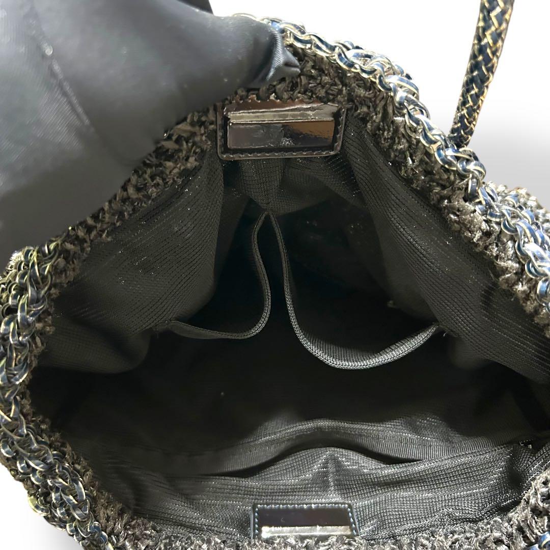 極美品✨ アンテプリマ　ワイヤーバッグ　トートバッグ　フラワーモチーフ