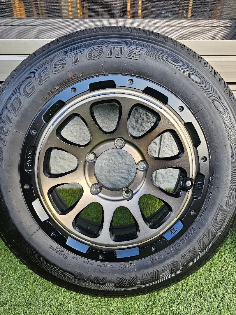 さぶ モーターファームD10 マットブラックDCティントディスク ジムニー