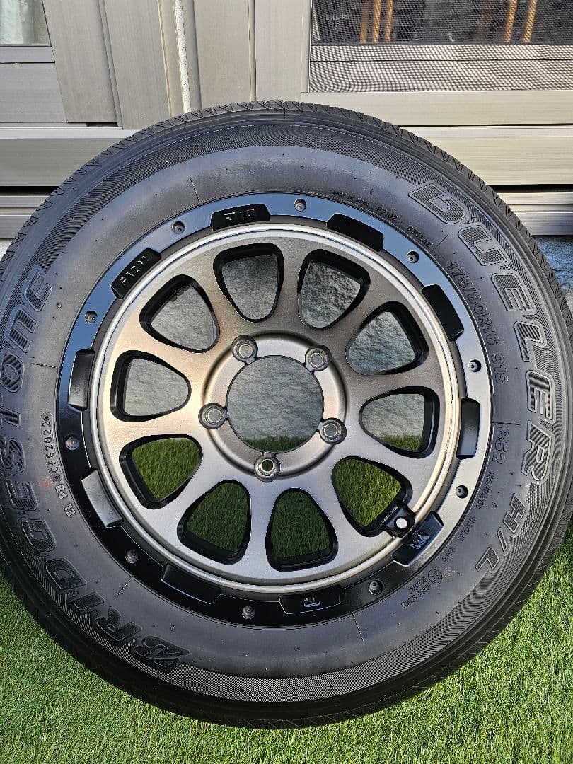 さぶ モーターファームD10 マットブラックDCティントディスク ジムニー