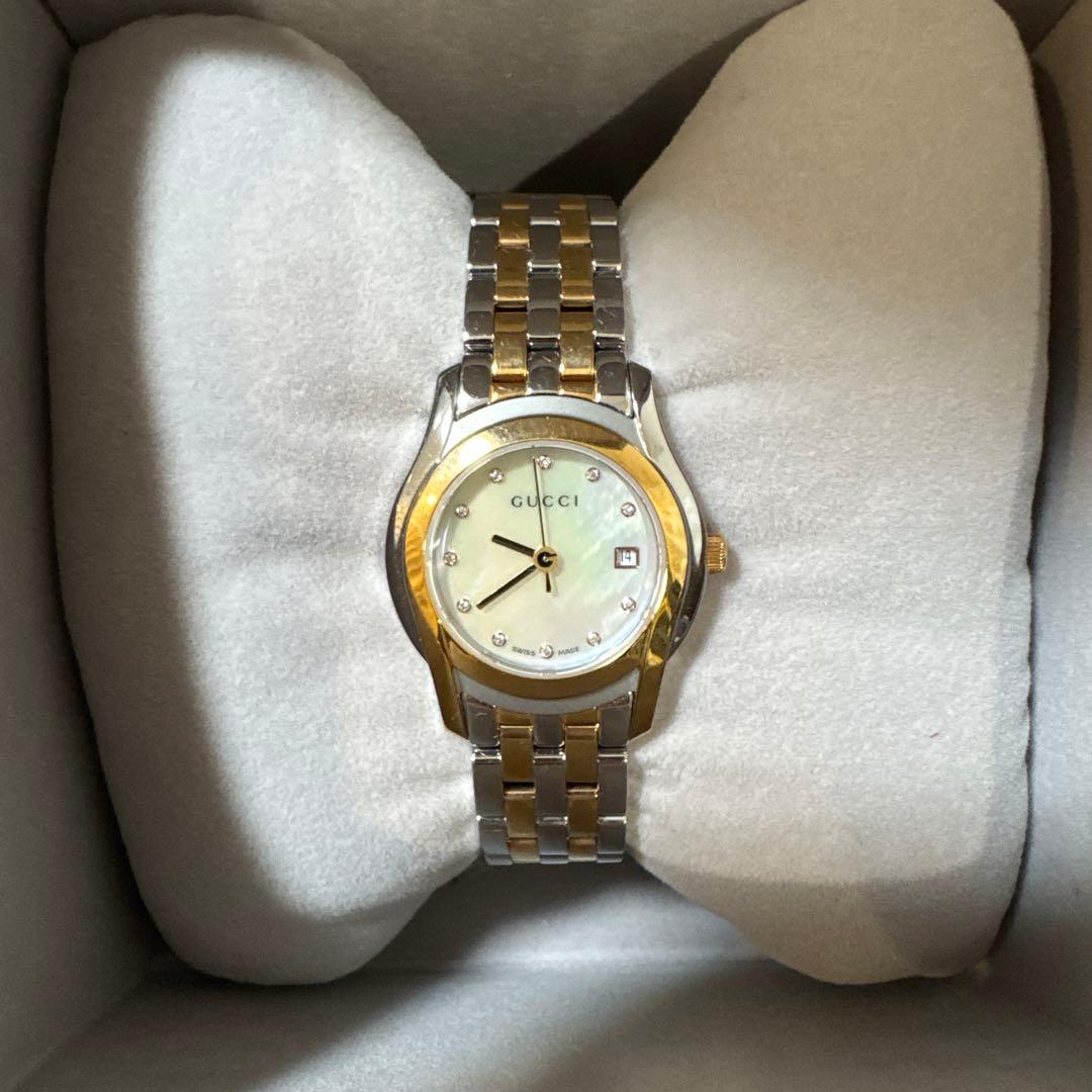 GUCCI 腕時計 レディース 文字盤ダイヤ
