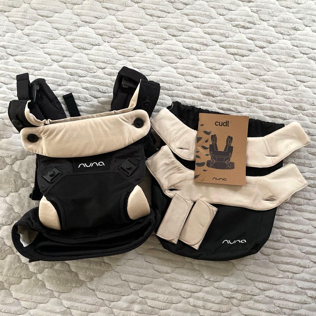 nuna cudl 抱っこ紐　ブラック