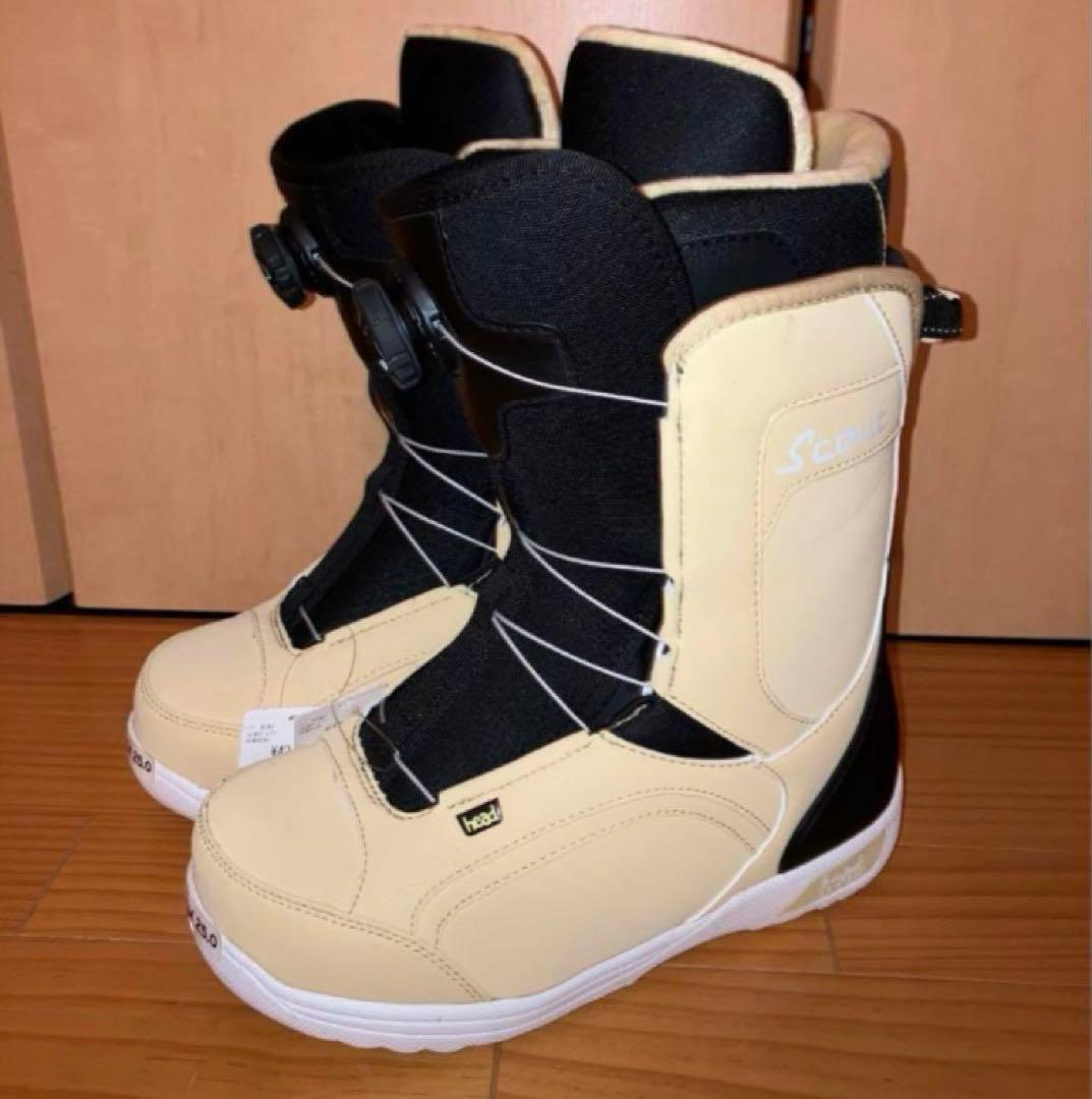 【新品】スノーボードブーツ HEAD SCOUT LYT BOA 25cm