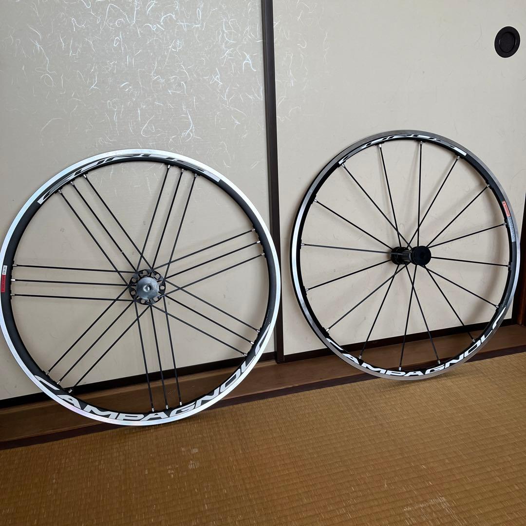 未使用品　カンパニョーロ　ユーラス　ホイール　シマノフリー
