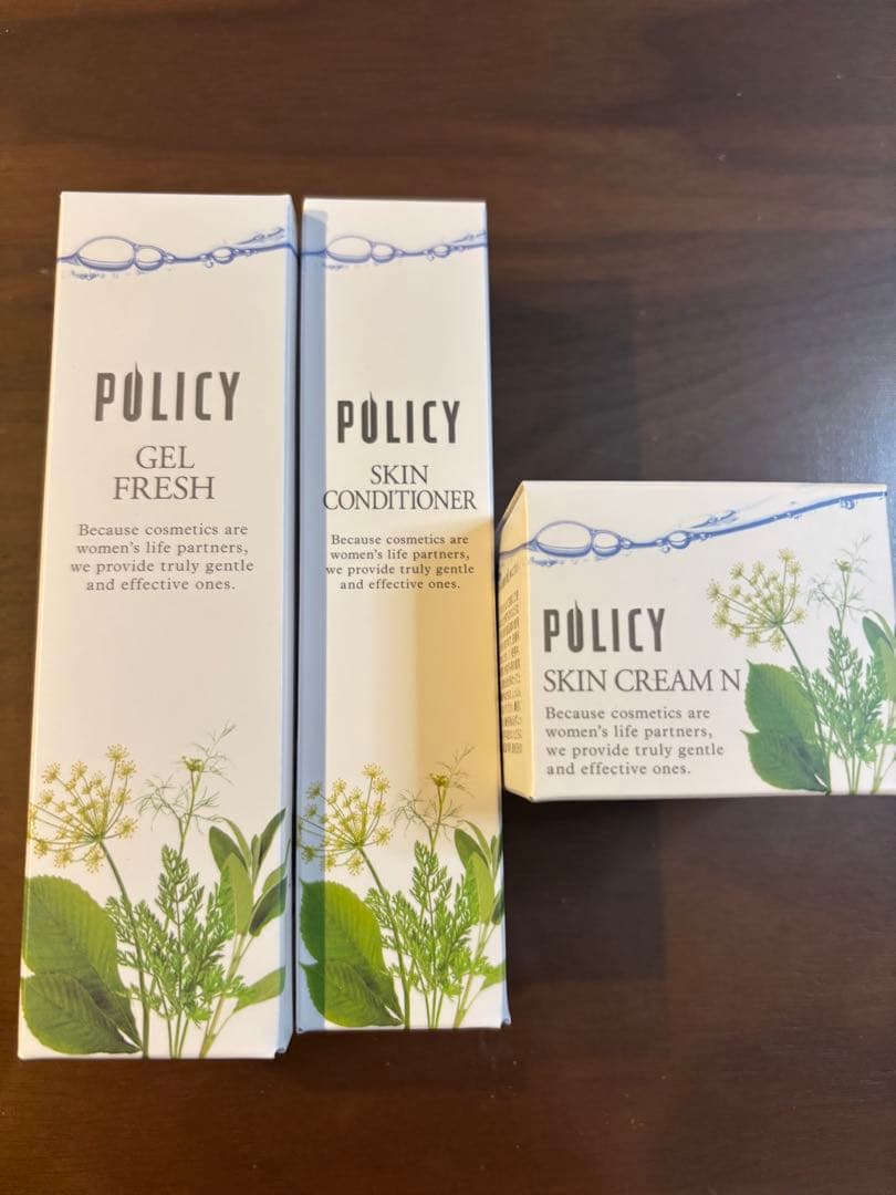 【桑の葉美人☆3本プレゼント】 POLICY スキンケアセット 3点セット