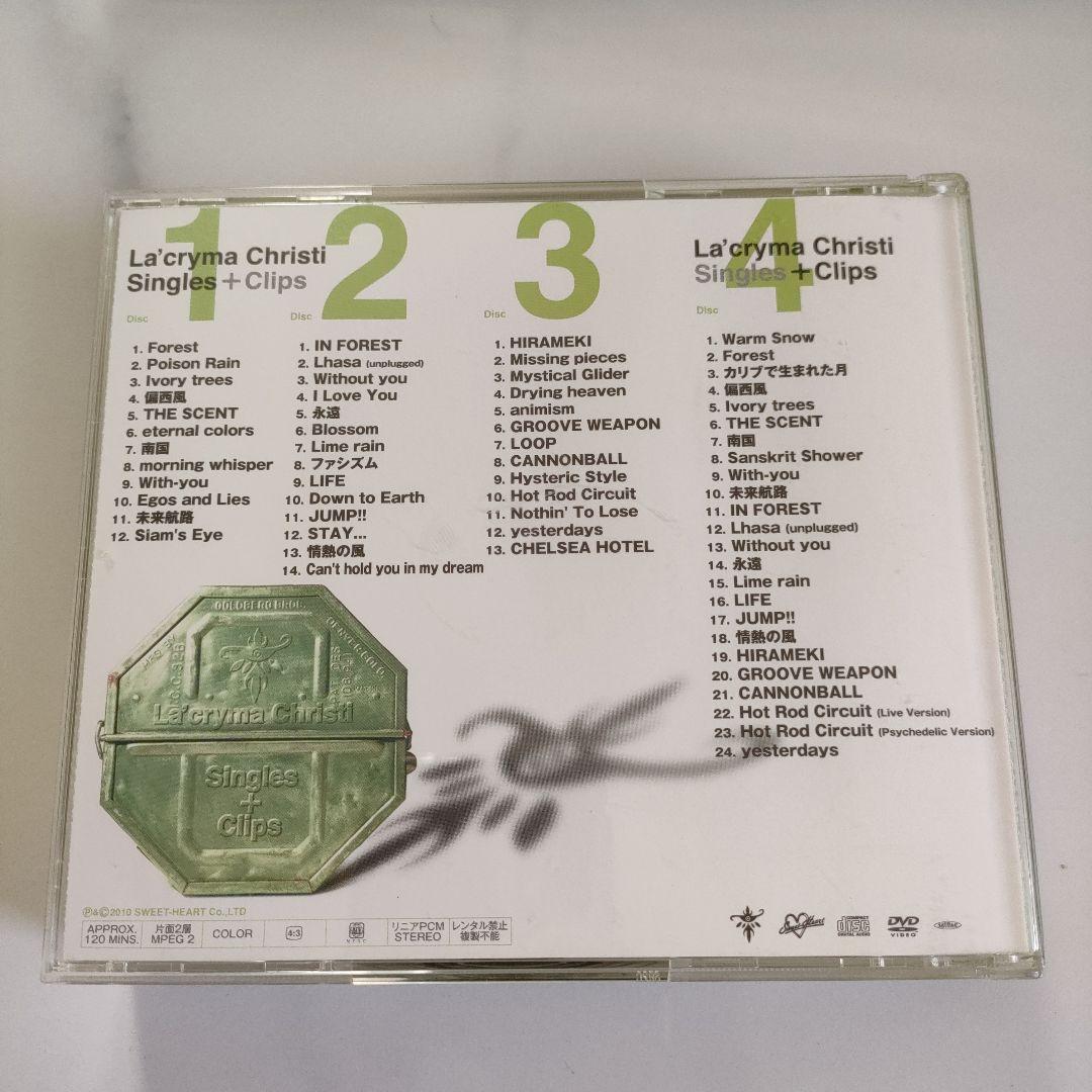 ★美品★La'cryma Christi Singles + Clips