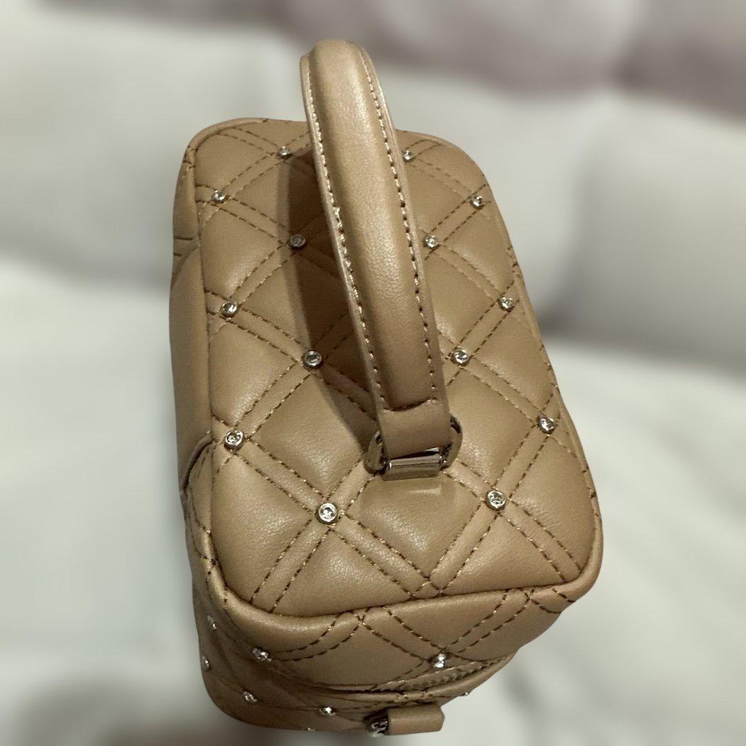 GYDA★ ラインストーンキルティングBAG