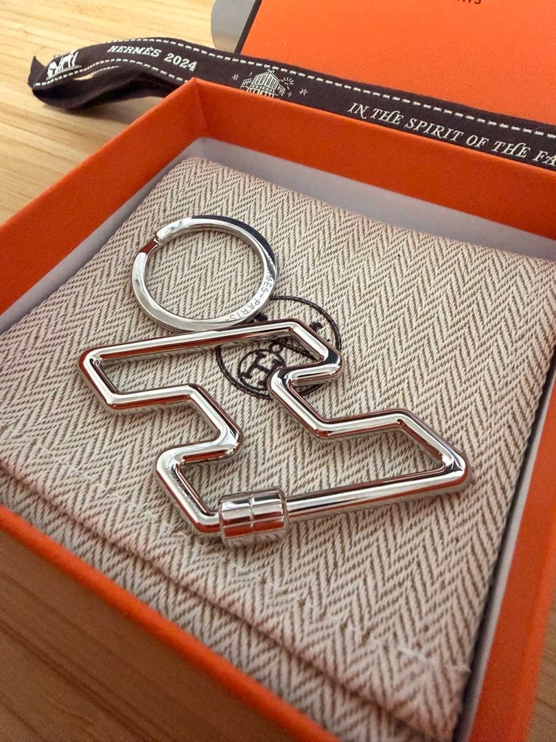 エルメス キーホルダー キーリング H・トゥ・スピード