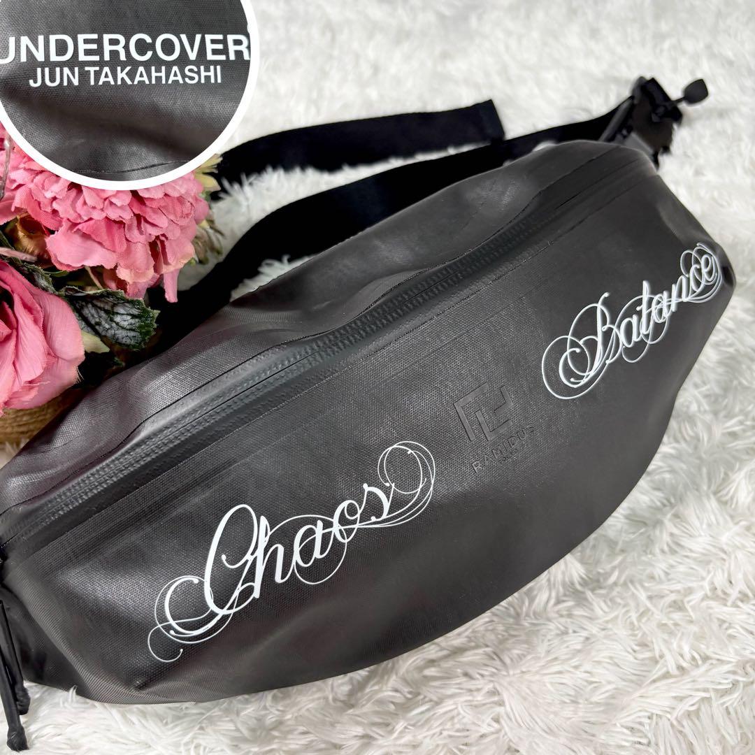【美品】 アンダーカバー ラミダス コラボ ウエストバッグ 黒 ボディバッグ