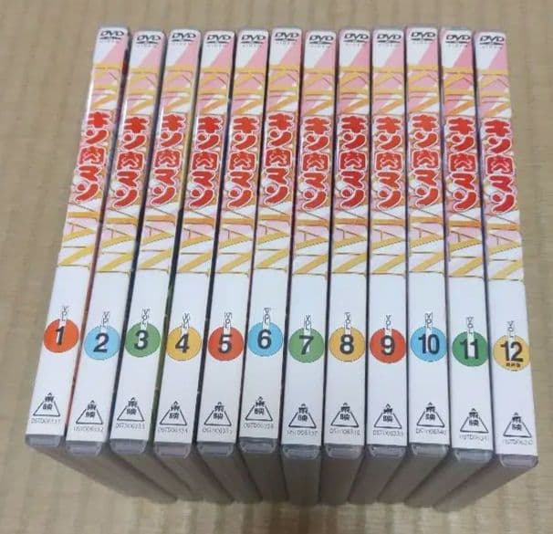 【正規品】キン肉マン DVD12巻セット！