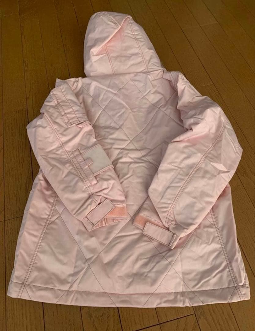 スノーボード　スキー　ウェア上下セット（ピンク・ブラウン）アシックス