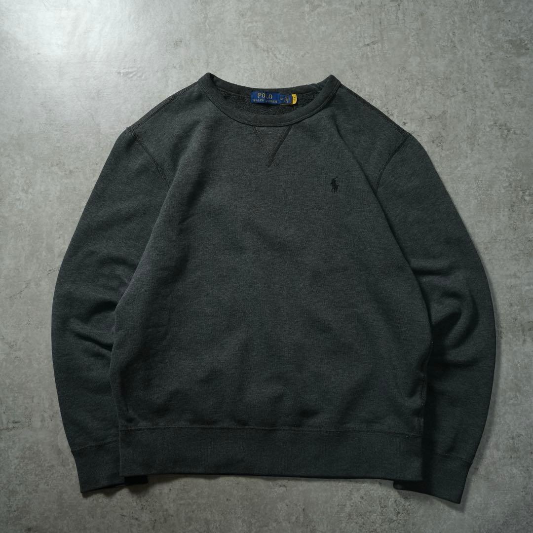 現行/極美品 POLO RALPH LAUREN スウェット ポニーロゴ 両V