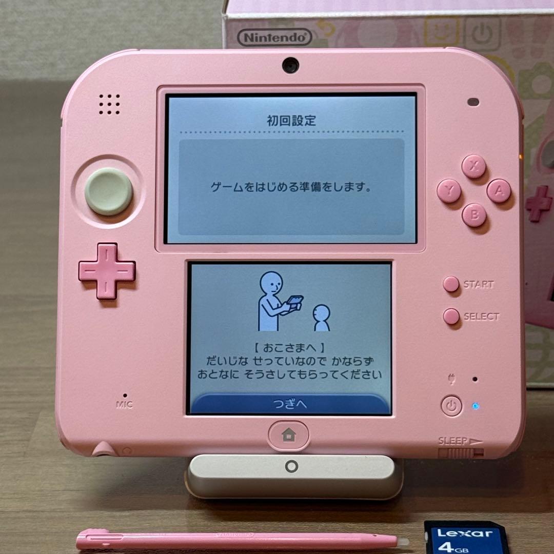 5-249 ニンテンドー2DS ピンク 箱付き