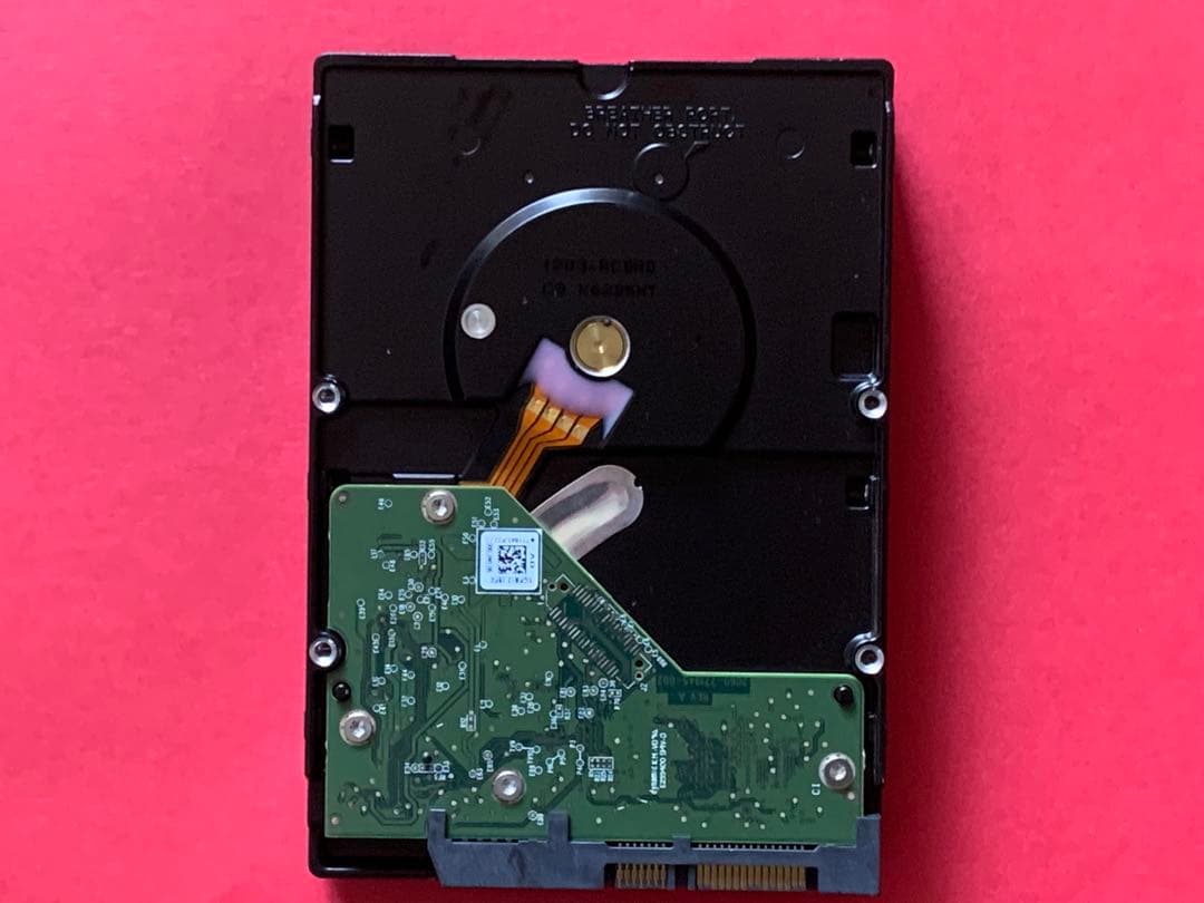 【使用時間０H】DIGA換装用 大容量3.5インチHDD4TB WD40EFRX