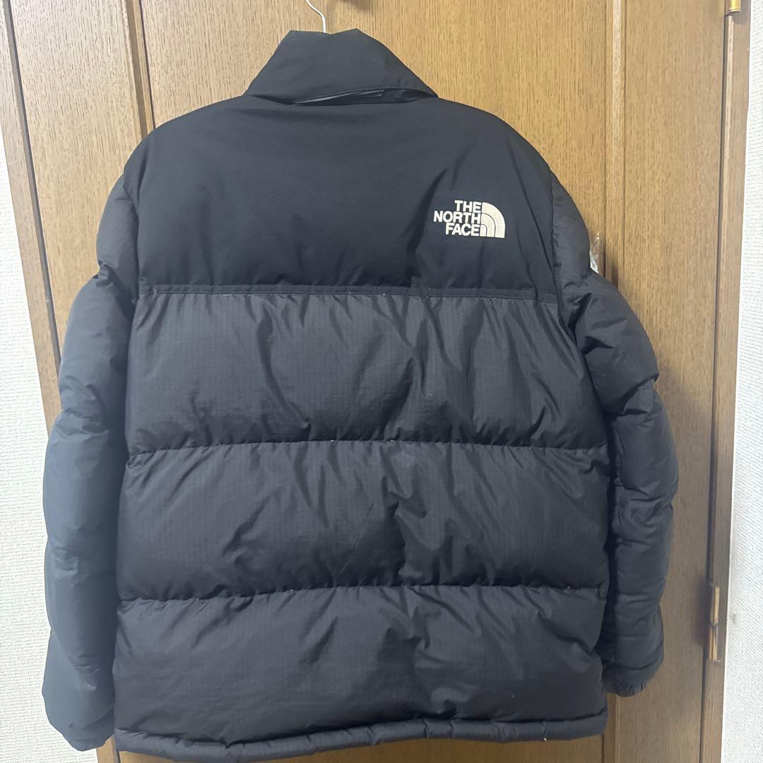 THE NORTH FACE ブラックダウンジャケット　ヌプシ　韓国