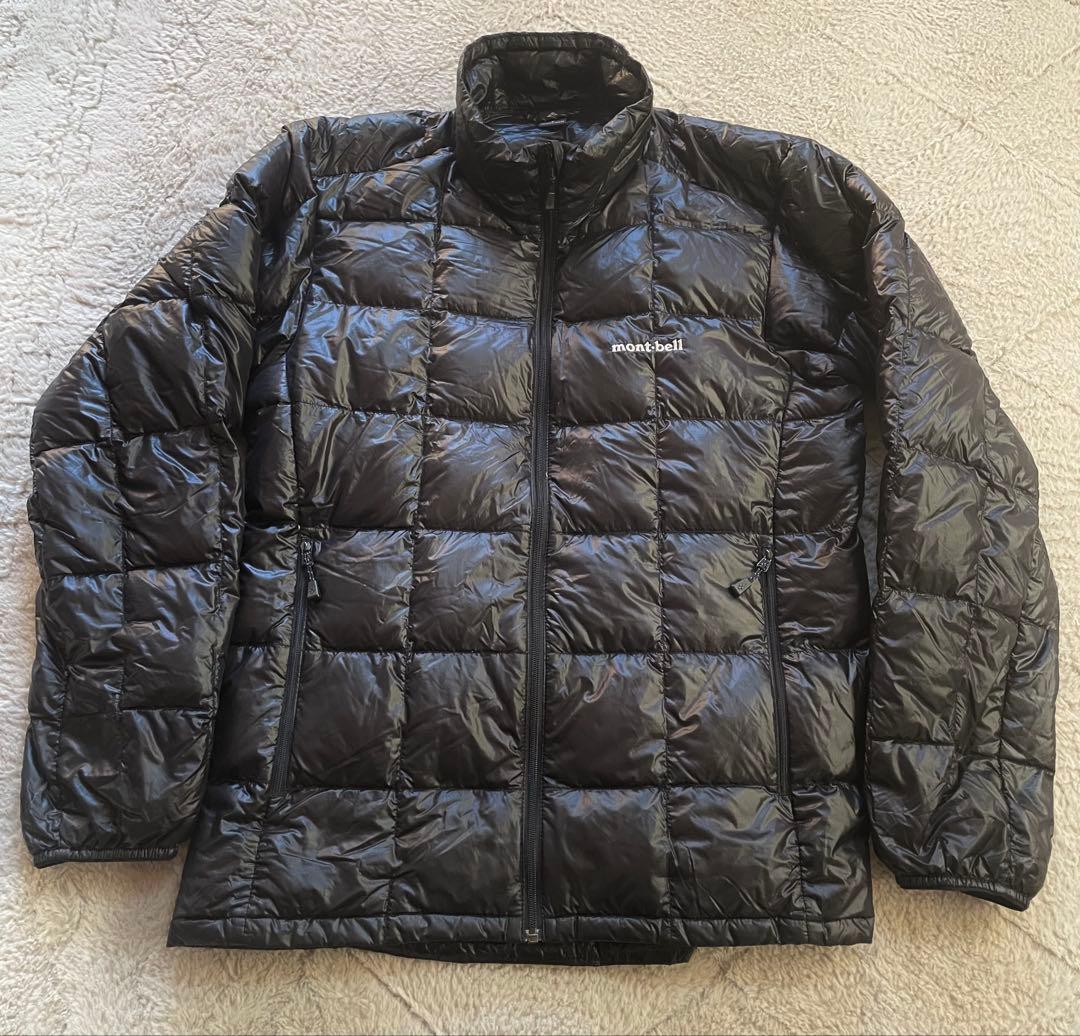 美品☆montbell モンベル スペリオダウンジャケット S ブラック