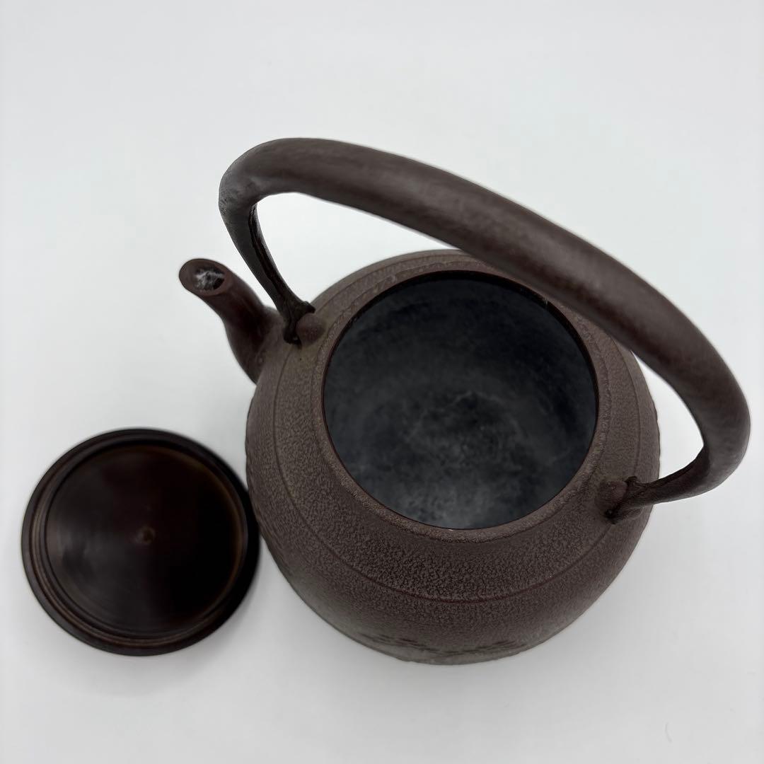 [未使用]　敬典工房　鉄瓶　真形浜松地紋　正寿堂