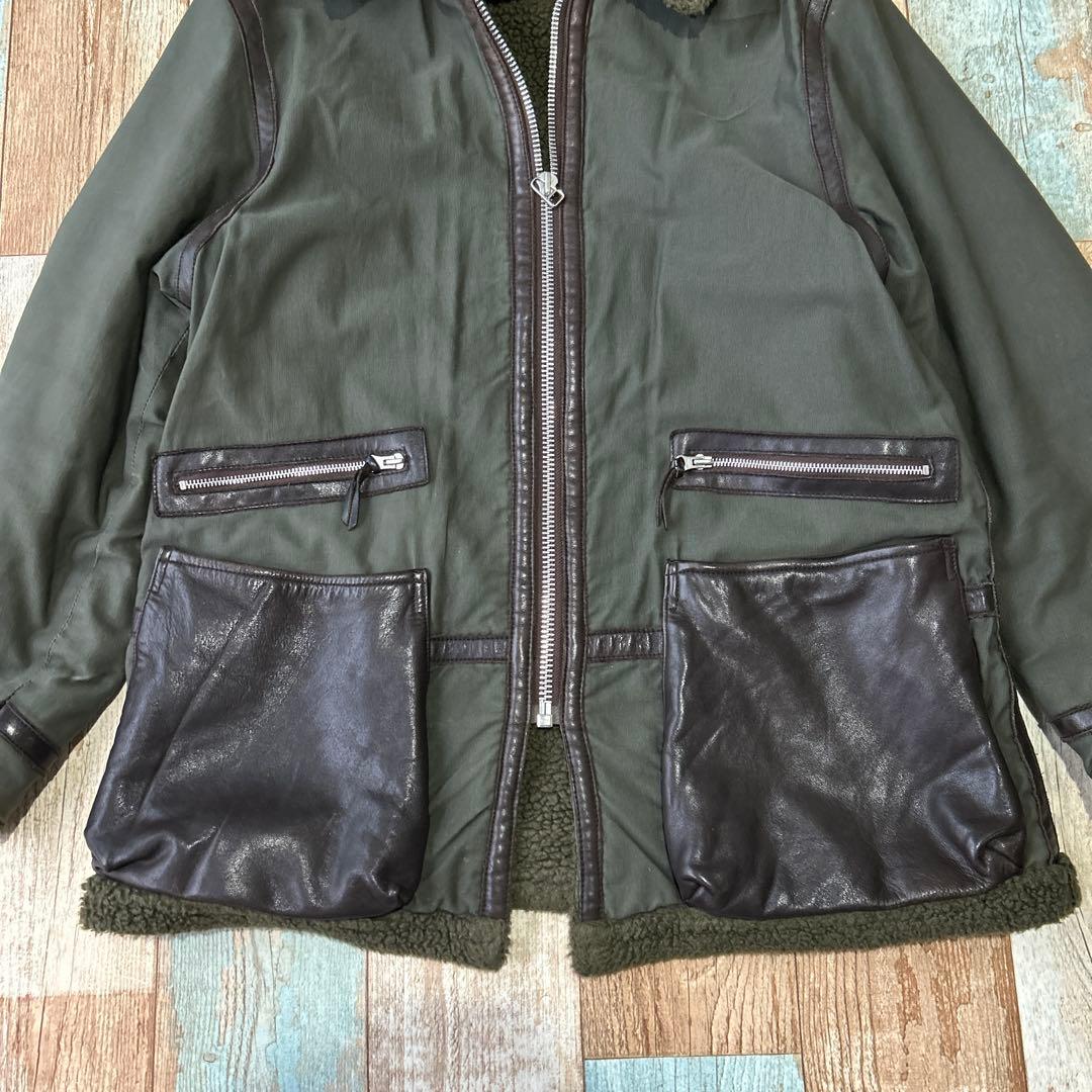 AVIREX B-7 モッズコート ジャケット ファー付き フライトジャケット