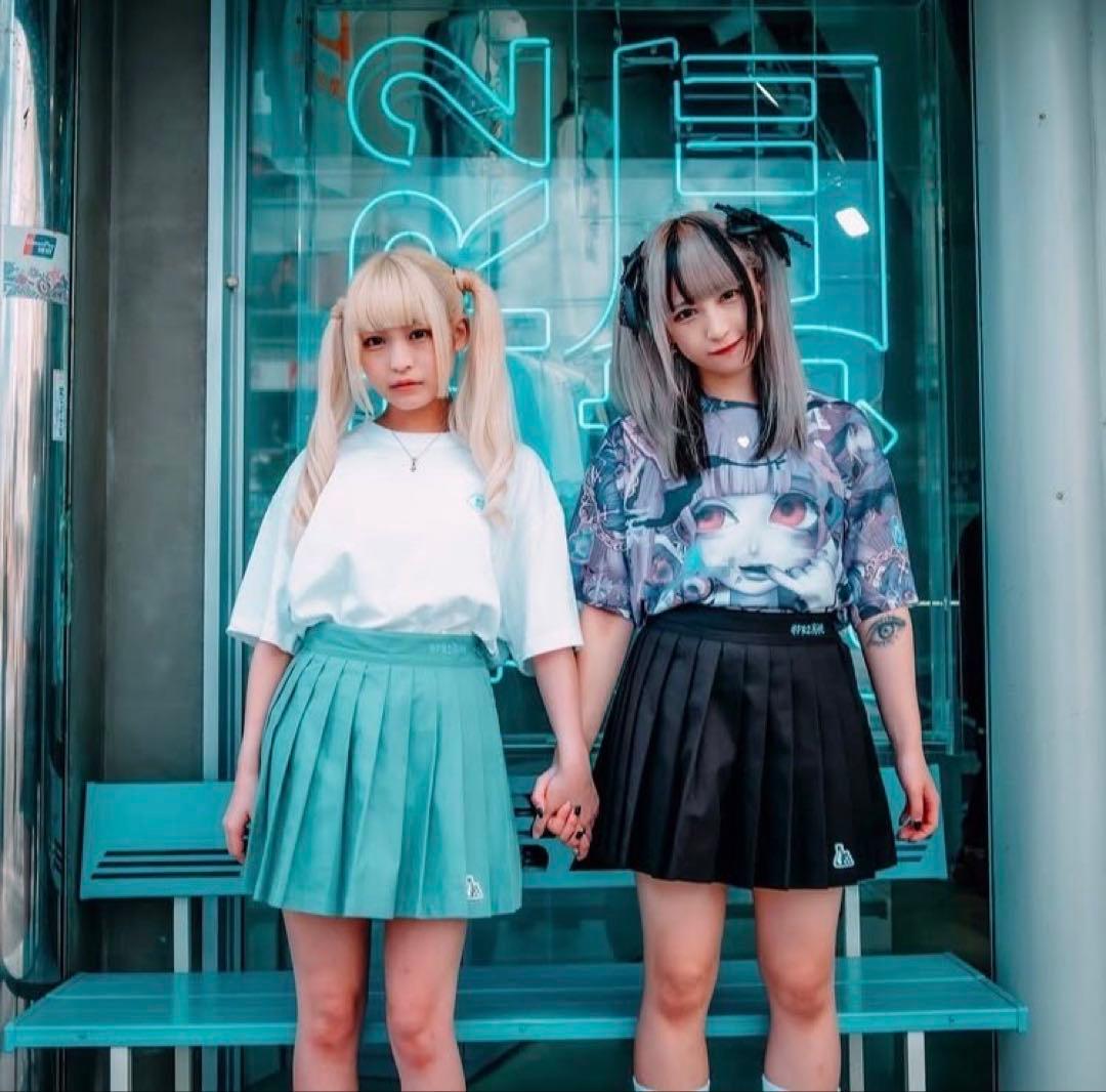 【お取置き専用】FR2 月桃　独占カラー ティファニーブルー プリーツスカート