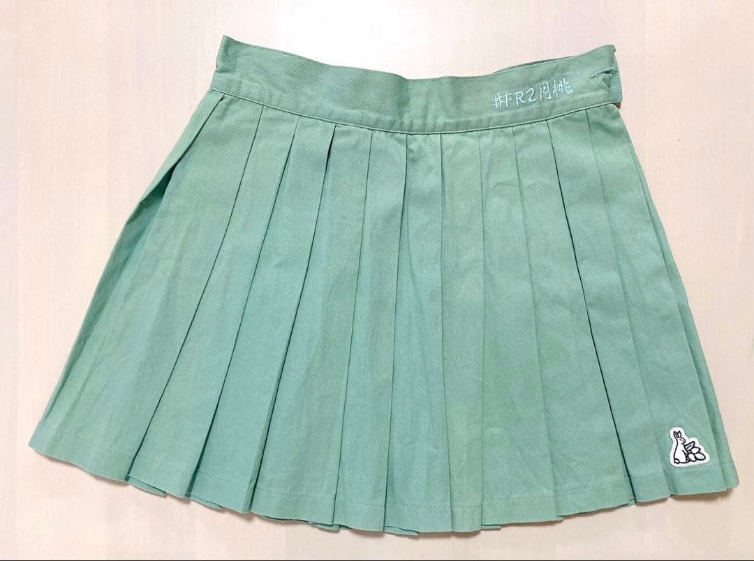 【お取置き専用】FR2 月桃　独占カラー ティファニーブルー プリーツスカート