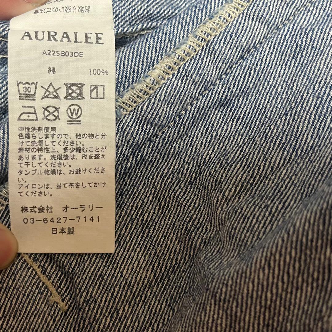 ジャケット・アウター Auralee Selvedge Faded denim Blouson 2