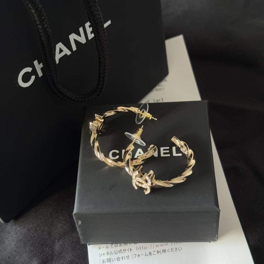 CCロゴ フープピアス