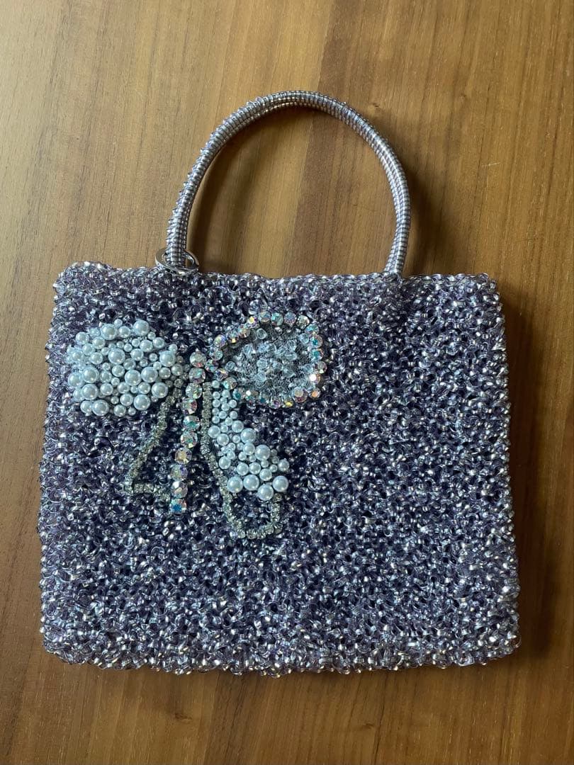 アンテプリマ ピンク リボン パール