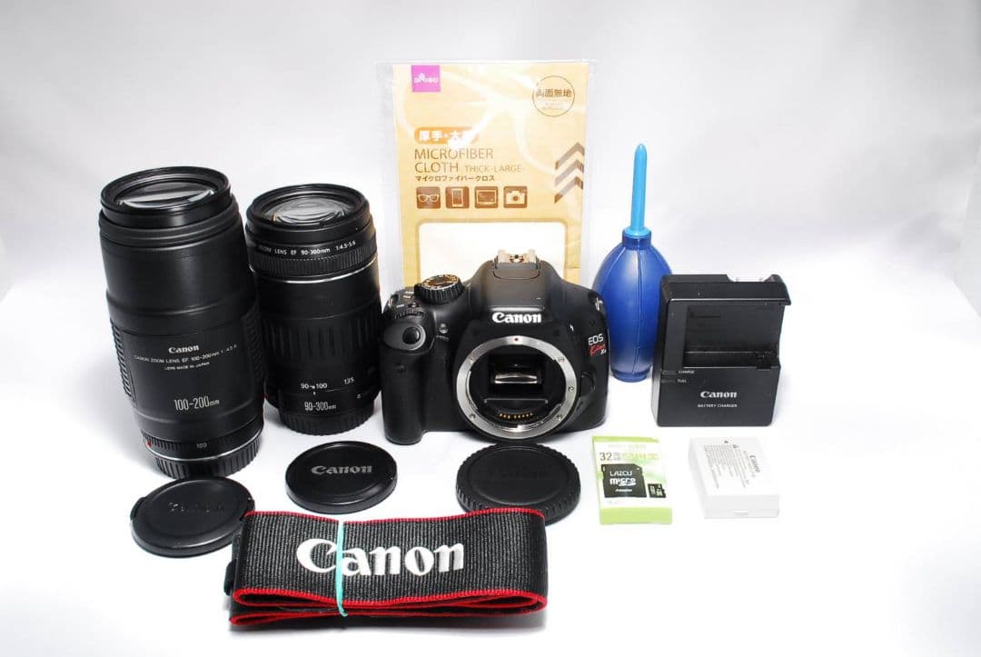 ♥ショット極少♥Canon Kiss X4♥望遠＆超望遠 Wレンズ 初心者安心