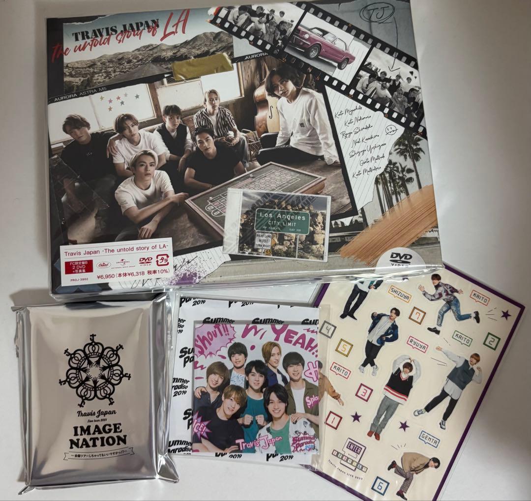 TravisJapanグッズThe untold story of LA DVD