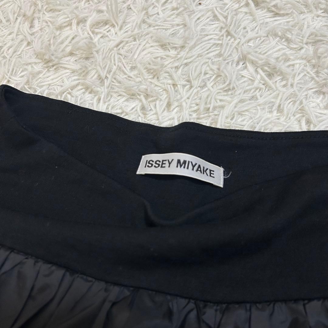 希少✨イッセイミヤケ ドッキング ショートパンツ 2 M ウール 黒