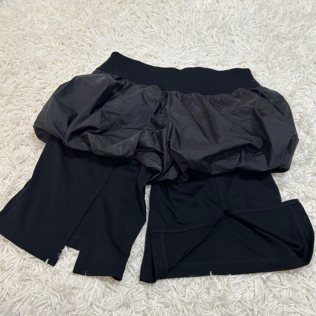 希少✨イッセイミヤケ ドッキング ショートパンツ 2 M ウール 黒