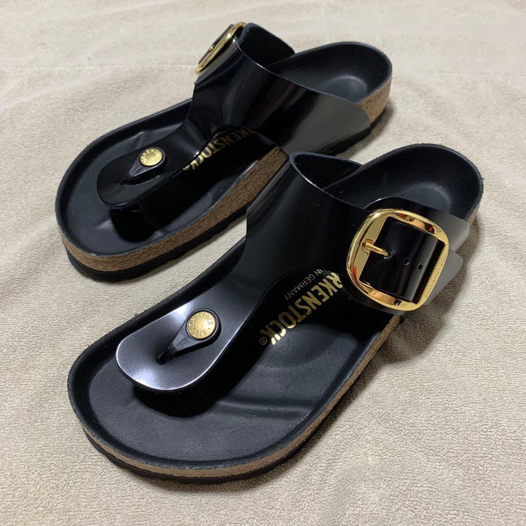 靴 BIRKENSTOCK GIZEH BIG BUCKLE 23cm