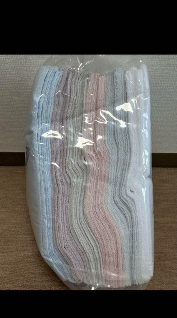 【新品未使用】 中谷哲平タオル36枚ホワイトパステルミドル