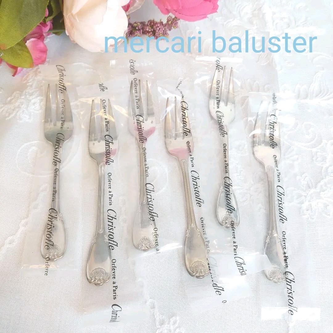 クリストフル　スターリングシルバー　純銀　フォーク　6本組