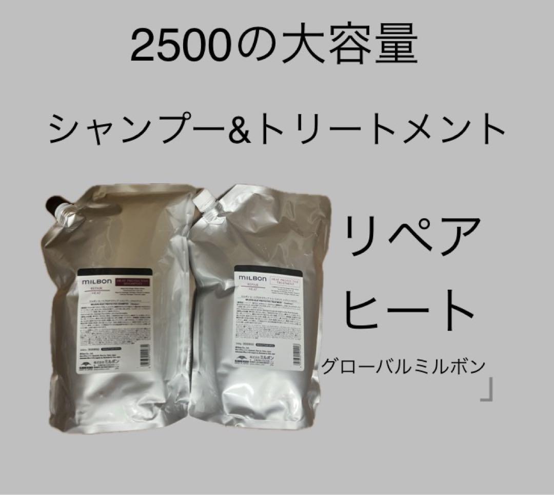 ヒートプロテクティブシャンプートリートメント2500リペアヒートセット