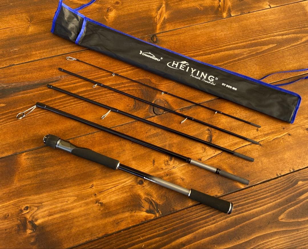 エギングロッド　5ピースロッド　パックロッド　カーボンロッド　超軽量　スピニング