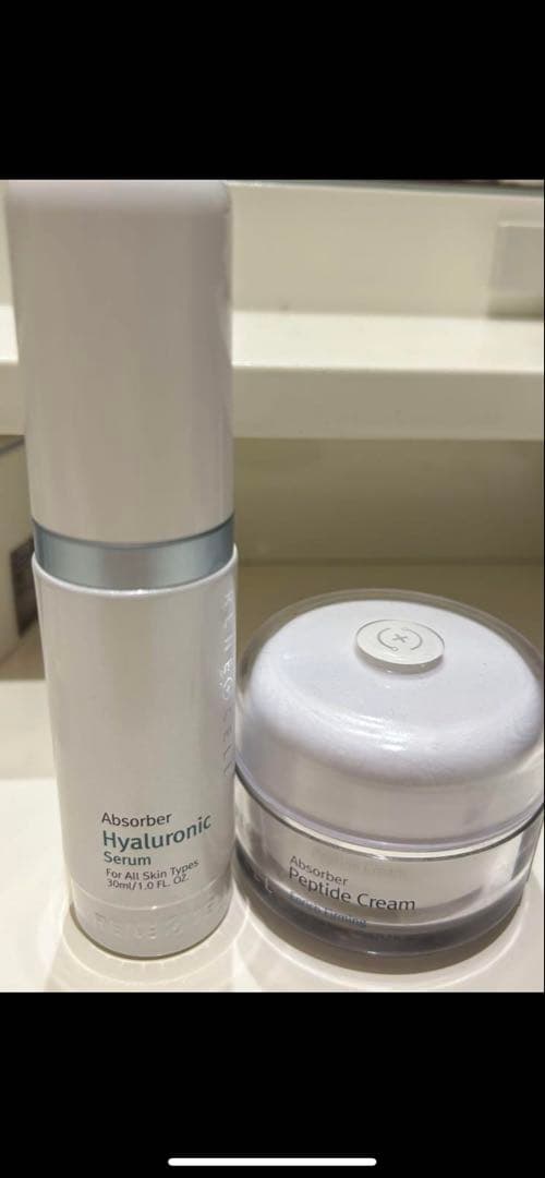 ルネセルヒアルロニックセラムとペプチドクリーム二点セット