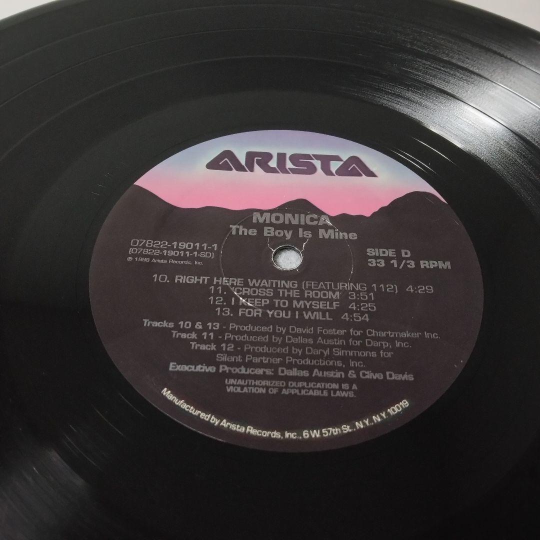 Monica the boy is mine 2LP レコード R&B US盤