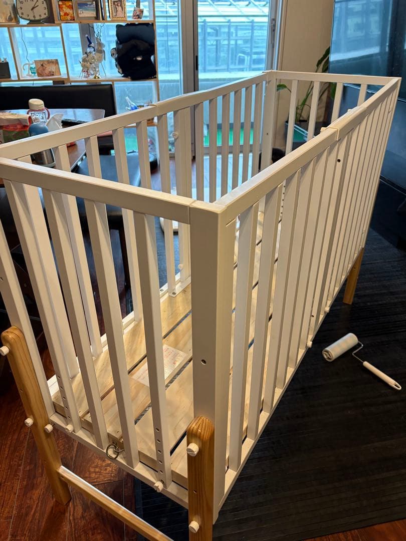 soinel そいねーる III ベビーベッド ホワイト