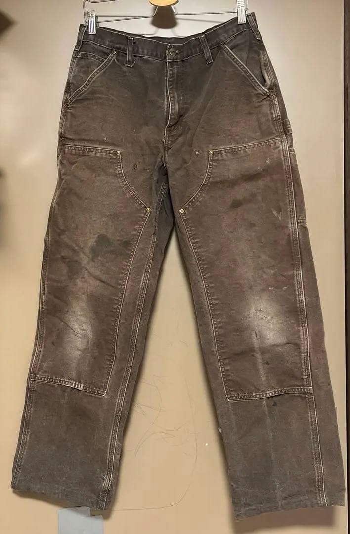 Carhartt ダブルニー ダックパンツ W32L34 メキシコ