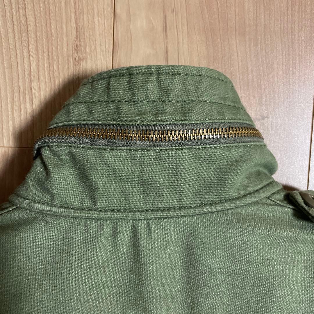 ☆ ALPHA M-65 フィールド ジャケット ミリタリー カーキ ☆