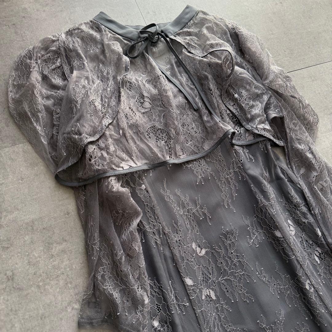 kana オケージョンドレス レースボレロセット S 結婚式 低身長 3WAY