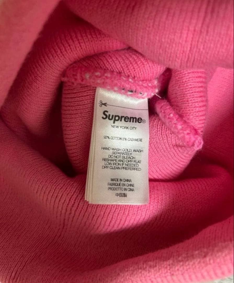 Supreme　Big Logo Beanie 正規品 ステッカー付き