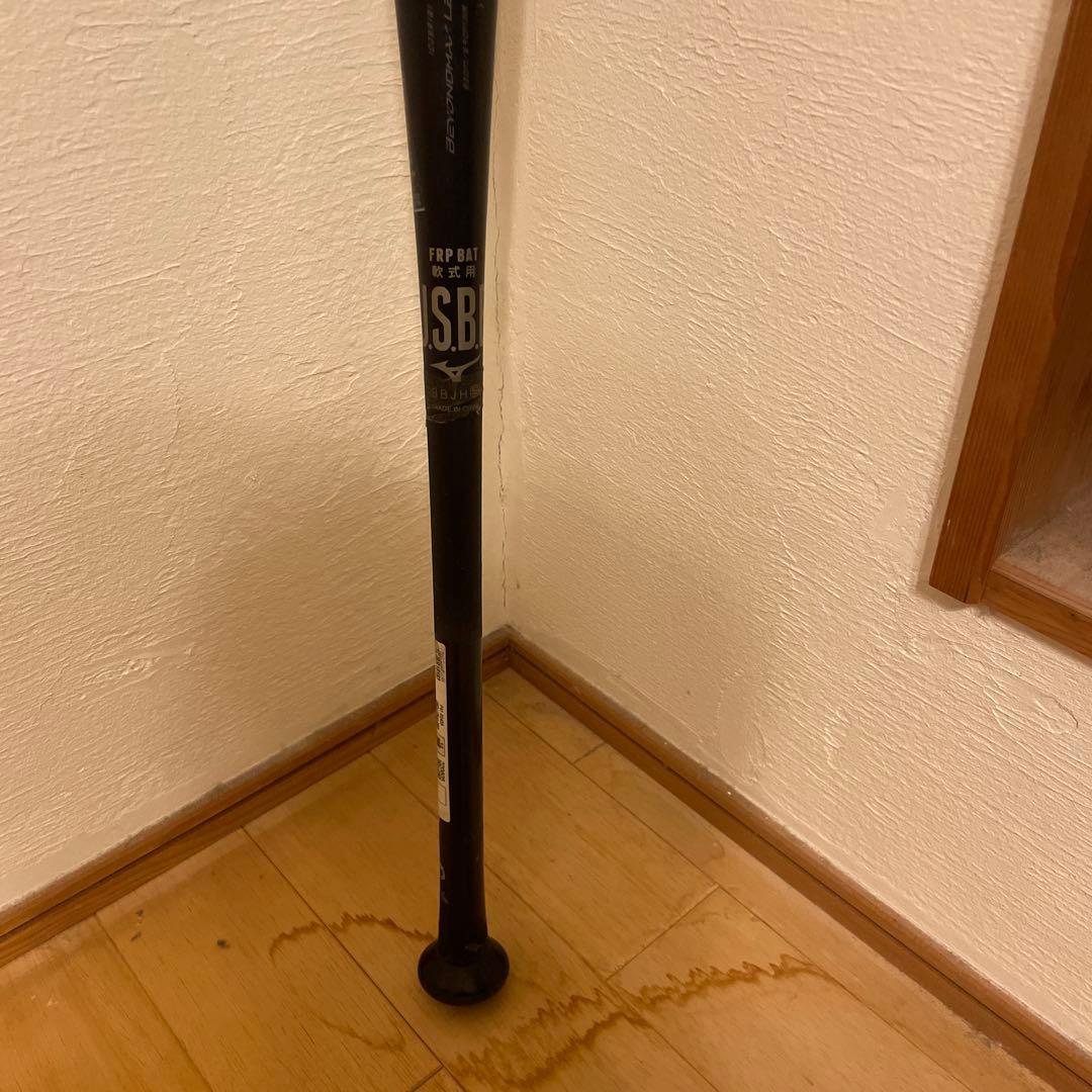 ミズノ 軟式バット S.B. ブラック