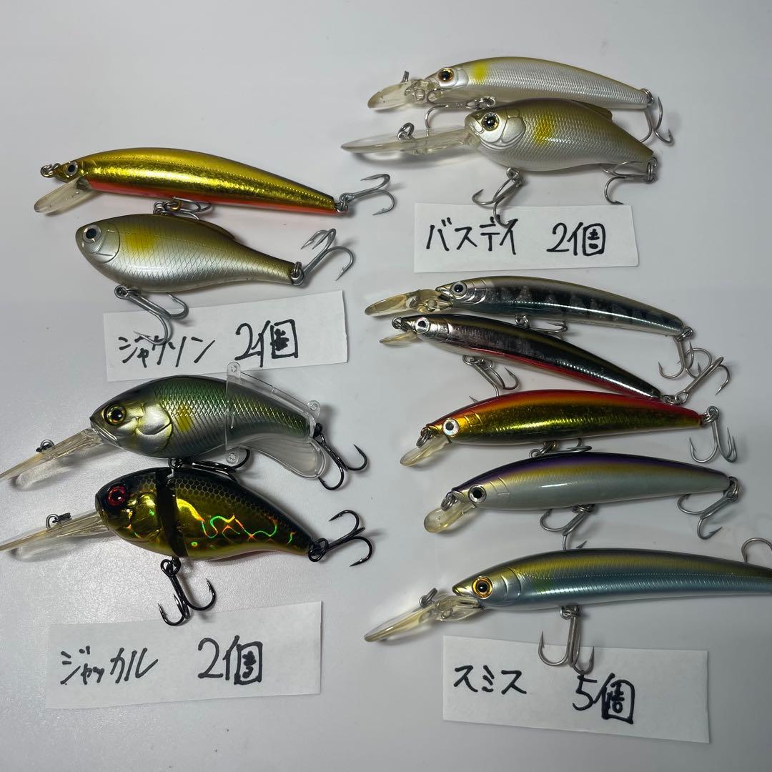 引退品 72個 ルアー 大量セット おまとめ ジャッカル バスデイ ダイワ など