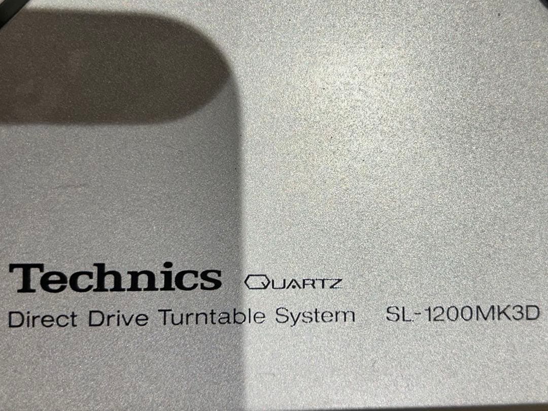 Technics SL-1200MK3D ターンテーブル ワンオーナー