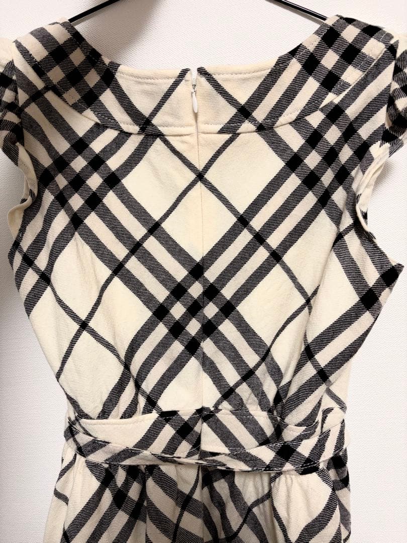 BURBERRY BLUE LABEL チェック柄ミニワンピース 38